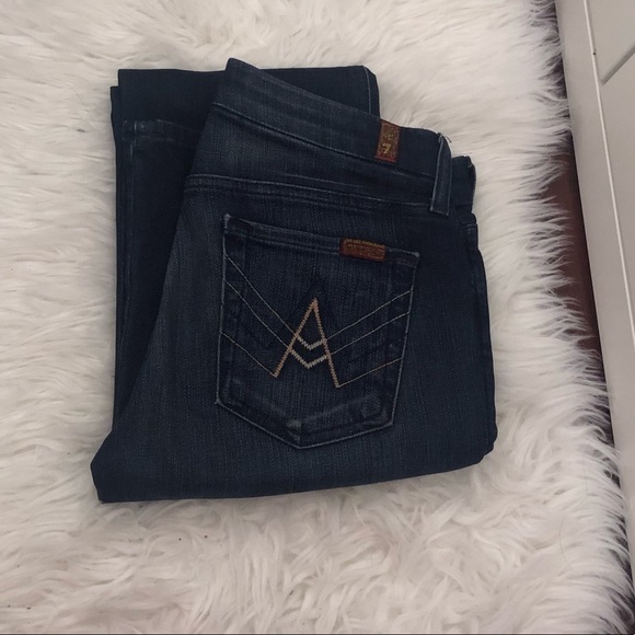 7 Jeans “A Pocket” Flare Jeans - Picture 2 of 4